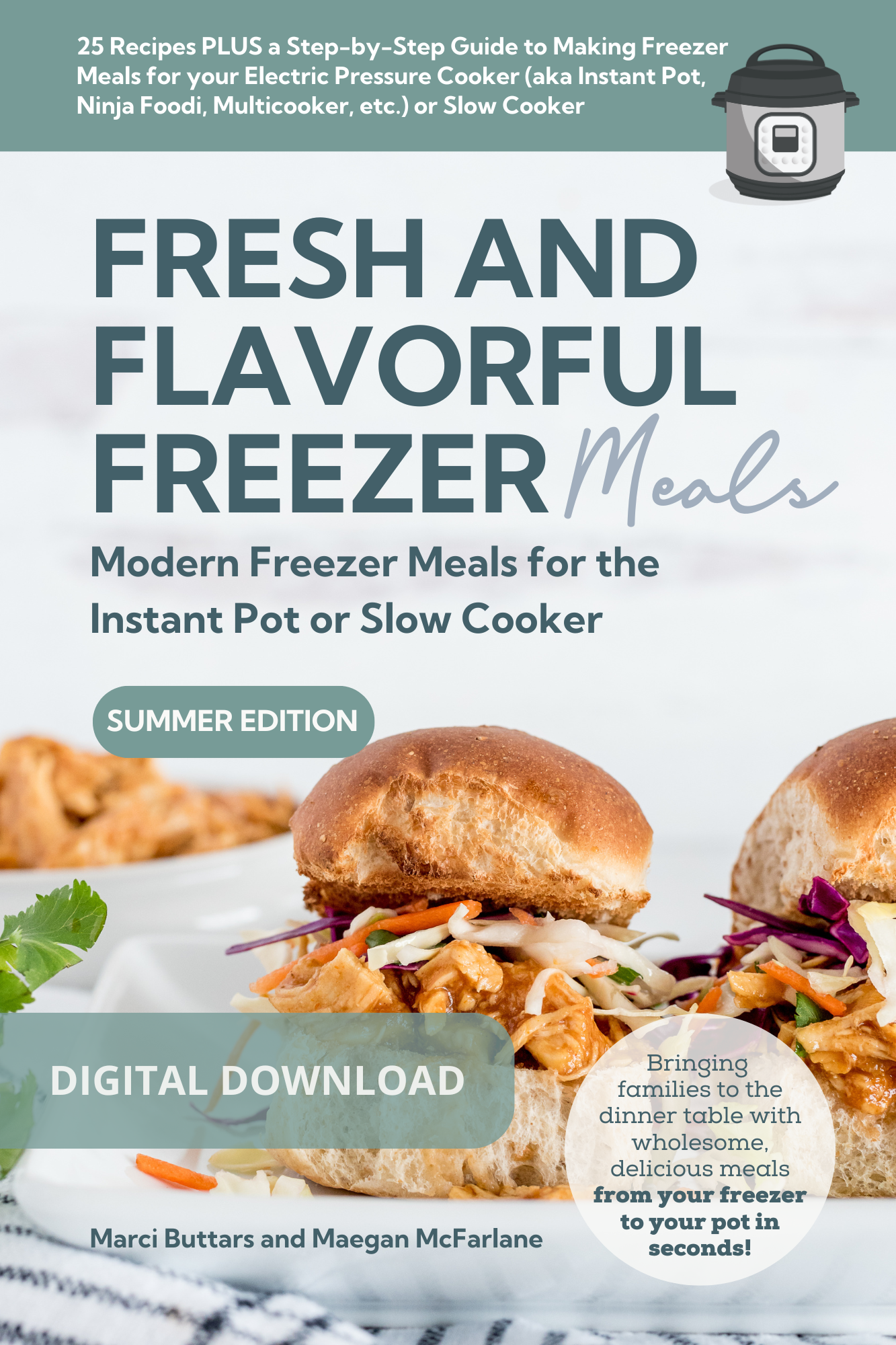 eBook Instant Pot Freezer Meal Cookbook - SUMMER