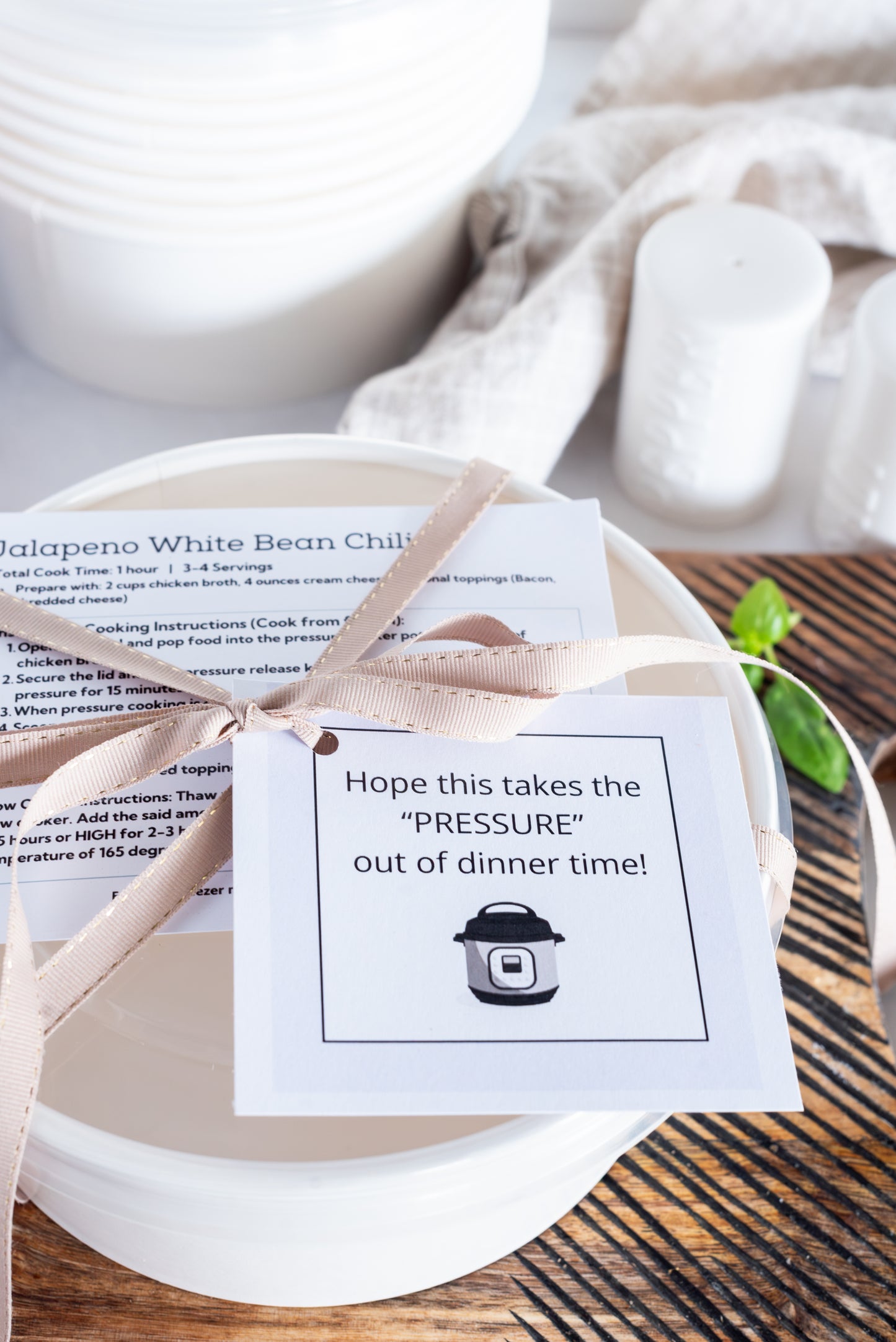 Freezer Meal Buckets + Lids