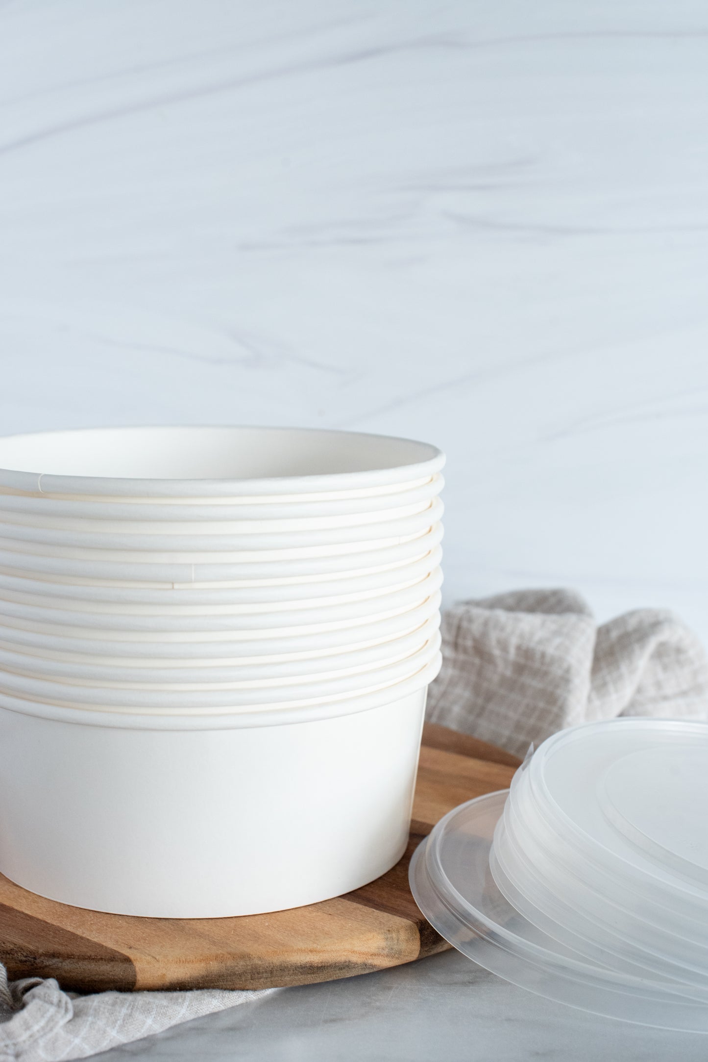 Freezer Meal Buckets + Lids