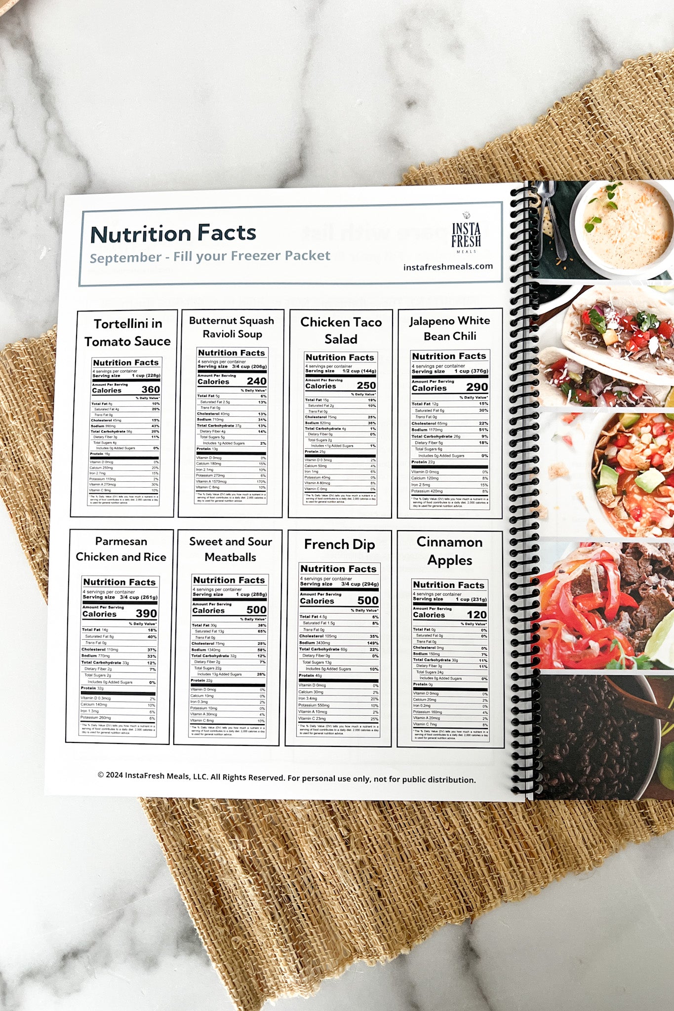 FALL FILL YOUR FREEZER PACKET - (PDF VERSION)