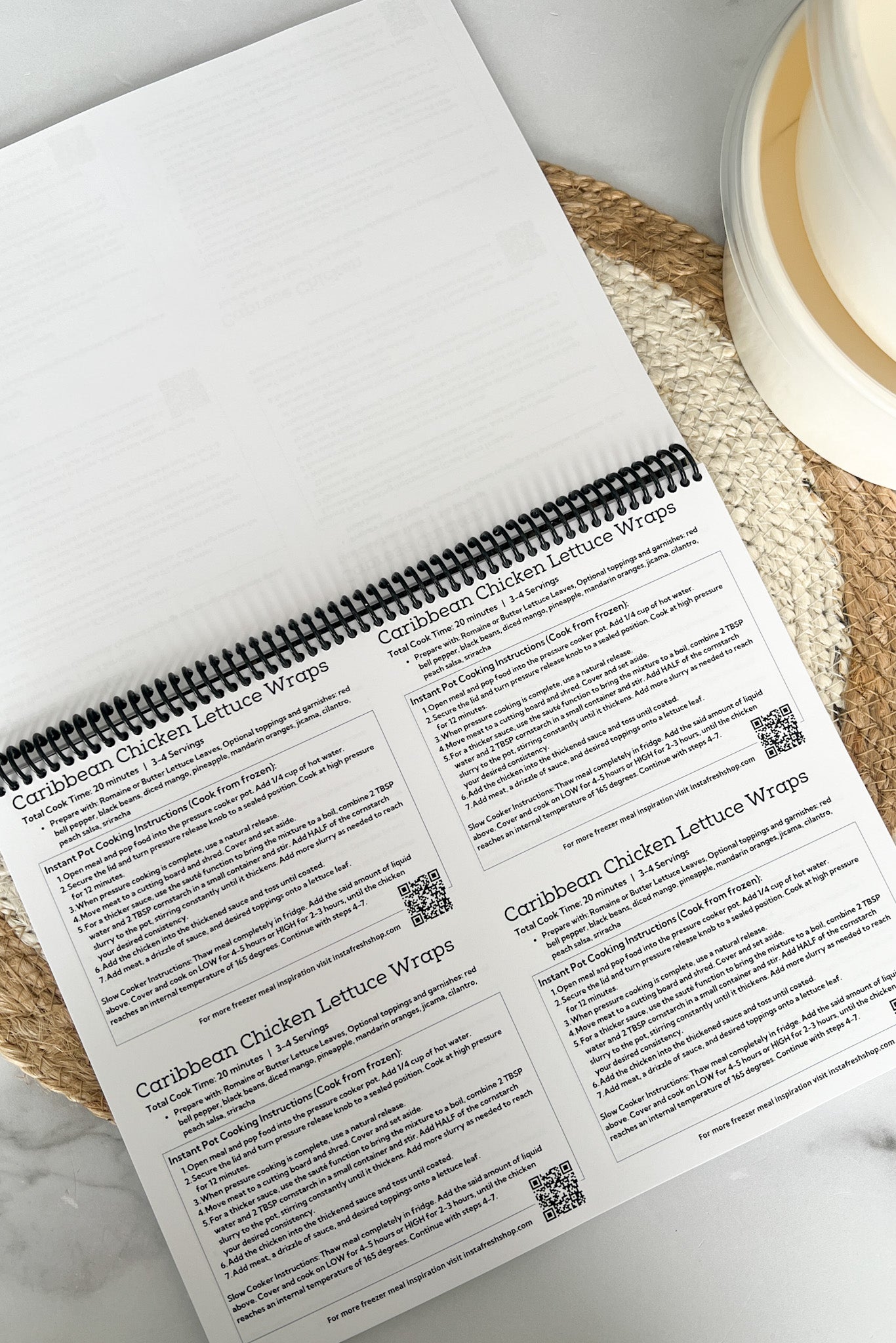 SUMMER COOKING DIRECTION CARDS (PDF VERSION)