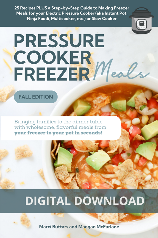 eBook Instant Pot Freezer Meal Cookbook - Fall
